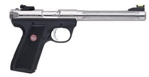 Ruger 22/45 .22 LR  6 7/8" STAINLESS ADJUSTABLE SIGHTS