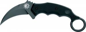 Boker 02FX636T FKMD Kuku Hanuman Fixed 3.1" N690Co Stainless Steel Black G10 Bl - 394