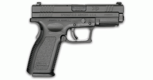 Springfield Armory XD 9mm 4" Black w Trijicon Night Sights, 10 round **