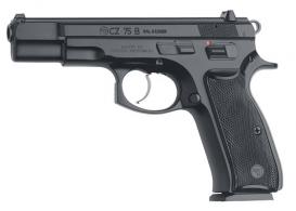 CZ 75 B Blue/Black 4.6" 9mm Pistol - 01102
