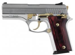 Taurus PT940, .40SW, 4in, Stainless, Gold Hlights, Rosewood Grp