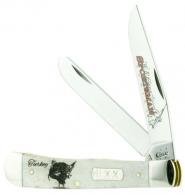 Case 50436 Trapper Folder Steel Clip Point/Spey Bone Turkey - 201