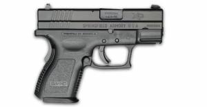 Springfield Armory XD9802SP06 XD Sub-Compact 40 S&W 3" 9+1 Poly Grip Black