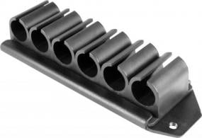 Aim Sports Side Shell Carrier Rem 870 12 Gauge 6 Rounds Black Polymer - MR6RK