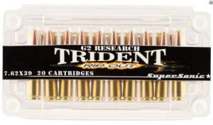 G2 Research RipOut 7.62X39mm 124 GR Hollow Point 20 Bx/ 18 Cs