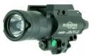 Surefire X400UH Weaponlight w/Laser Clear LED 1000 Lumens 1000 Lumens/515nm Green Laser Black Anodized Aluminum - X400UHAGN