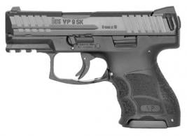 Heckler & Koch H&K VP9 SK 9mm 3.39" 10+1 (2) Black Black Steel Slide Black Interchangeable Backstrap Grip - 81000093