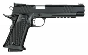 Rock Island Armory PRO Ultra Match HC Single 10mm 6 16+1 Black G10 Grip Black P - 52000