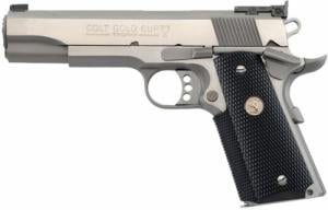 Colt O5070X Gold Cup Trophy 45 ACP 5" 8+1 Black Rubber Grip Stainless