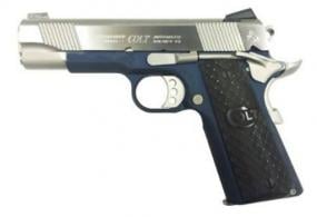 COLT LW COMMANDER .45ACP BLUED FRAME SS/SLIDE G10 GRIPS - O4860XSE