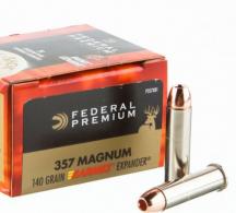 Federal  Vital-Shok  357Mag  Barnes Expander  140gr  20rd box - P357XB1