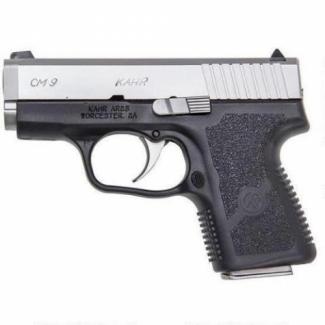 Kahr Arms CM9 Double 9mm Luger 3" 6+1 Black Polymer Grip Stainless wit