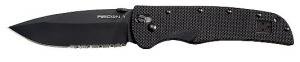 Cold Steel Folding Knife w/Partially Serrated Spear Point Bl
