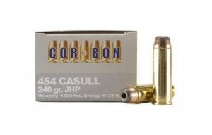 Corbon 454 Casull 240 Grain Jacketed Hollow Point