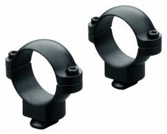 Weaver Mounts Six-Hole Rings Ring Set 34mm High Black
