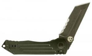 Columbia River 2-Stage Clip 3.5" 8C13MoV Tanto Black Anodized Aluminum/ - R2104KC