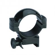 Traditions Rings 30mm High Matte Black Aluminum