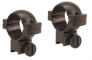 Barska 1" .22 Scope Rings w/Black Matte Finish - AI10342