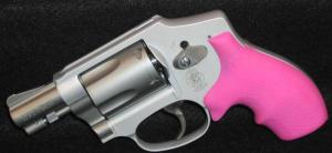 Smith & Wesson M642 .38Spl 2" Pink revolver