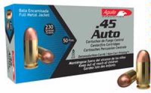 AGUILA 45ACP 230gr. FMJ,50RDS