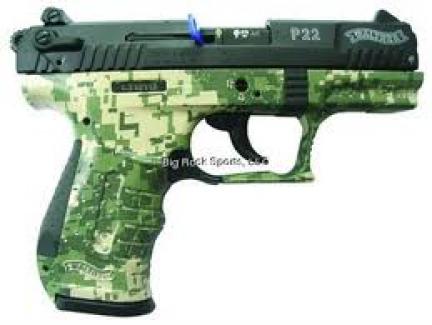 WALTHER P22 3.4 BBL DIGITAL CAMO