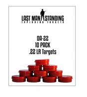 Last Man Standing .22 LR  10 pack  Exploding Targets
