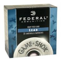 Federal 20 Ga. 2 3/4" 7/8 oz, #8 Lead Round