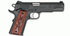 Springfield Armory 1911-A1 Service 45ACP Parkerized, Night Sights - PX9109LPLE