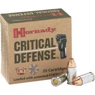 Hornady 9MM 115 Grain FTX Critical Defense - 90250LE