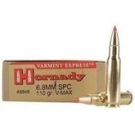 Hornady 6.8mm Remington 110 Grain V-Max 20ct - 8346LE