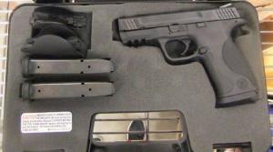 Used Excellent 4" S&W M&P45 with Night sights and 3 mags