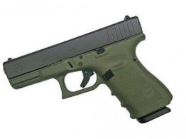 Glock 17 Gen 4 9mm 17+1 Battlefield Green - PG1750203BFG