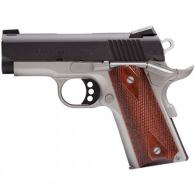 COLT CUSTOM DEFENDER 45ACP 3" BLUED & SS