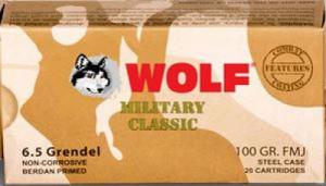 Wolf 7.62MM x 39MM 123 Grain Full Metal Jacket Bi Metal 20rds - 762BFMJ