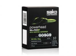 Sako Powerhead Blade Lead Free 300 Winchester Magnum Ammo 10 Round Box - C633657ASB10X