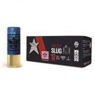 Main product image for PRVI Partizan Stars & Stripes Lead Rifled Slug 12 Gauge Ammo 10 Round Box