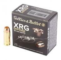 S&B XRG Defense Ammo 10mm 130gr 25rd box - SB10XRG