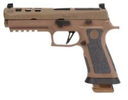 Sig Sauer P320X5 DH3 9mm Pistol Carbide Treated Coyote Cerakote Finish