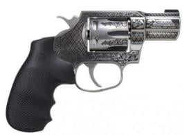 Colt King Cobra Carry .357 Rem Mag 6rd Capacity 2in Filigree Frame Stainless Finish Black Rubber Grips