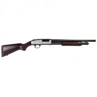 Mossberg & Sons 500 Retrograde Shotgun 12 ga 3" Chamber 5rd 18.5" Barrel Filigree Polished - 50429FLGR