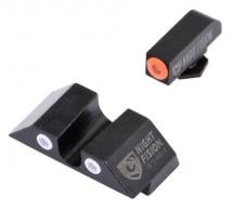 Main product image for Night Fision GLK00107OGWG Night Sight Set Square Front/U-Notch Rear For Glock 17/17L/19/22-28/31-35/37-39 Tritium Green Tritium