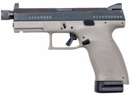 CZ-USA P-10 Compact 9MM Black/Grey 17+1 Threaded Barrel - 91519