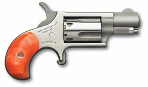 North American Arms Mini Orange Pearl 22 Long Rifle Revolver - NAA22LRGPO
