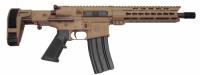 Diamondback Firearms - DB15 Pistol 300BlackOut 10.5" Flat Dark Earth W/Maxim CQB - DB15PC300FDE10M