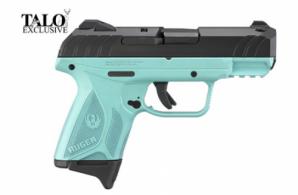 Ruger Security-9 Compact Turquoise/Black 9mm Pistol - 3837