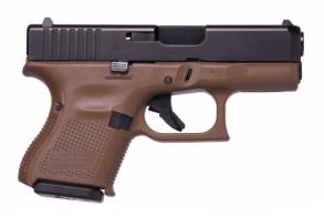 GLOCK G26 G5 Flat Dark Earth 9MM 10+1 3.46 FS - UA2650201DE