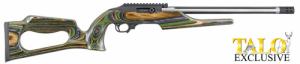 Ruger - 10/22 Custom Shop, 22LR, 16" Fluted Cerakoted Polished Barrel, Green Barracuda stock, TALO - 31147