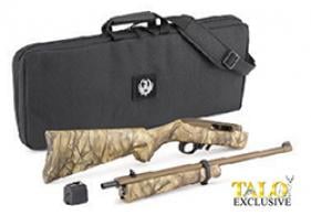 Ruger - 10/22 Takedown, 22 LR, 16.12", Fixed Sights, Bronze Cerakote/Go Wild Camo, 10-rd, TALO - 31146