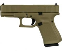 Glock G19 Gen5 9mm MOS w/Front Serrations 15rd-FDE - PA195S203MOSFDE