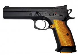 USED CZ 75TS ~ ORANGE ~ 9MM - UCZ082923B